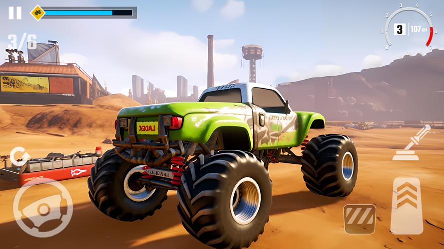 4x4 Monster Truck Racing Games Capture d'écran 0