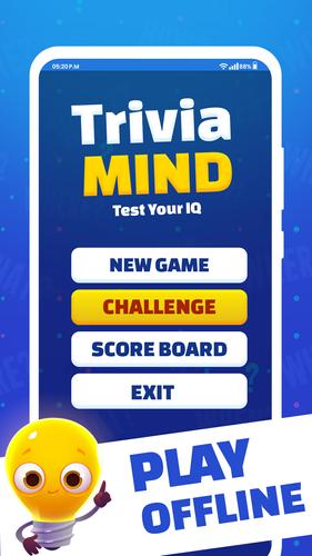 Trivia Mind - Test Your IQ スクリーンショット 0