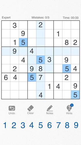 Sudoku-Classic Brain Puzzle Screenshot 0
