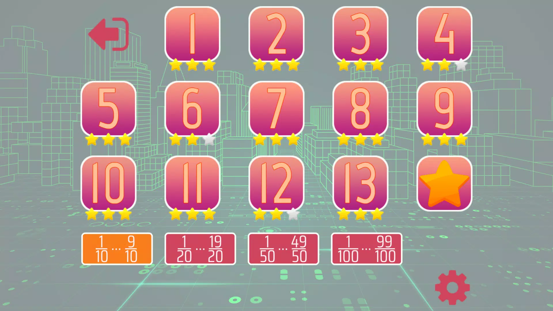 Fractions and mixed numbers ภาพหน้าจอ 2