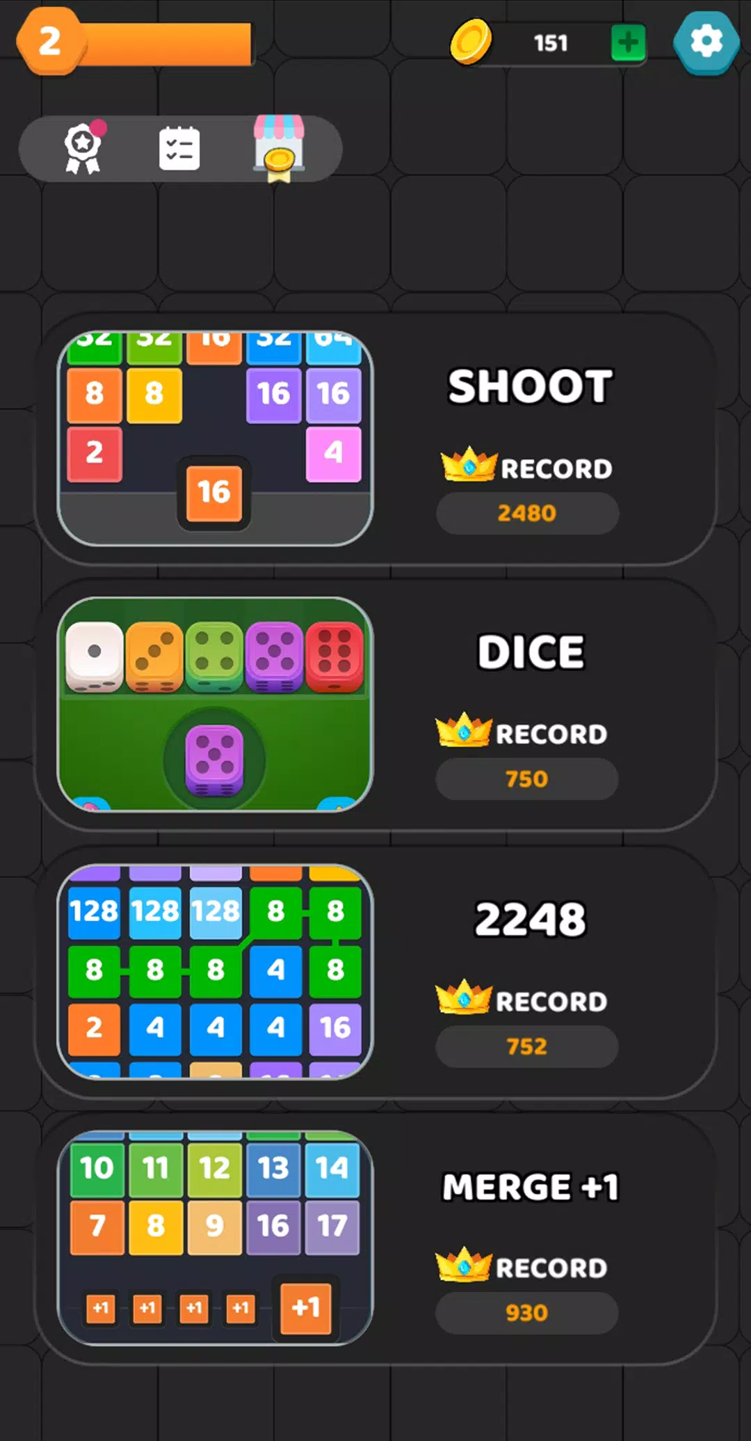Merge Puzzle Games: Number Up ဖန်သားပြင်ဓာတ်ပုံ 3