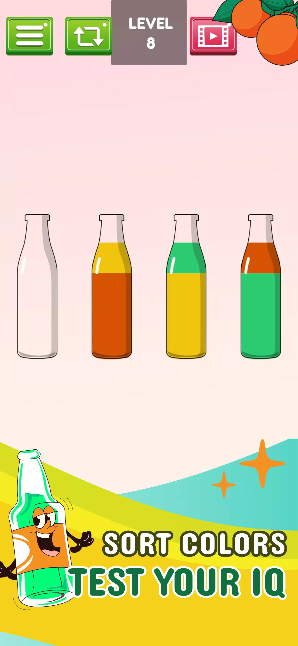 Soda Water Sort Puzzle: Color スクリーンショット 0