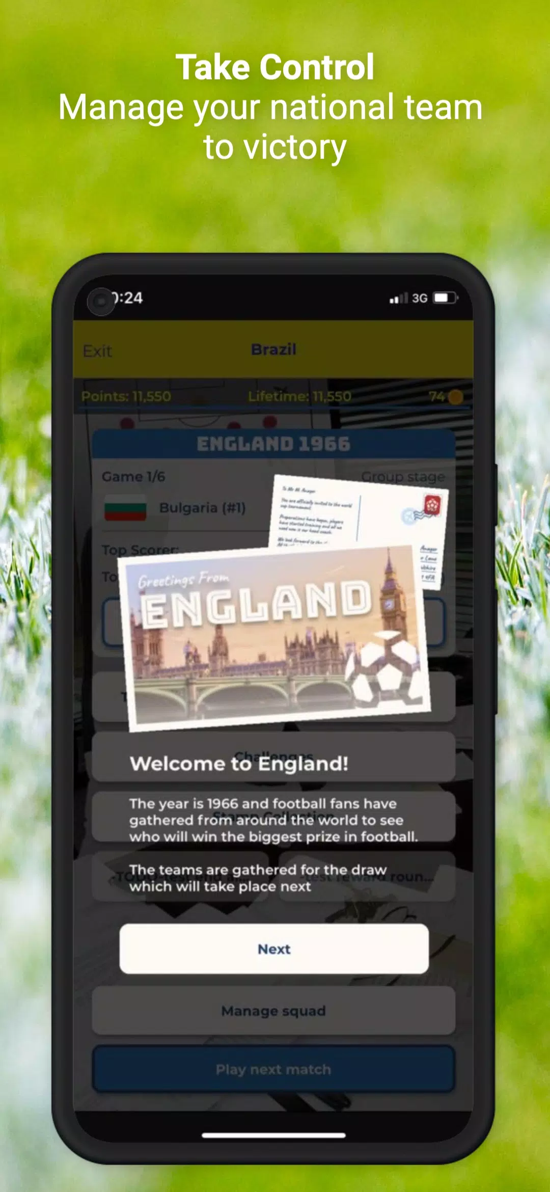 International Football Manager Captura de tela 3
