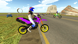 Schermata Bike Rider - Police Chase Game 1