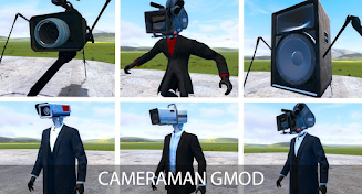 Cameraman Mod GMOD スクリーンショット 1