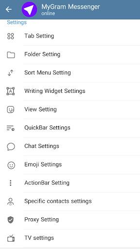 MyGram - messenger Schermafbeelding 2