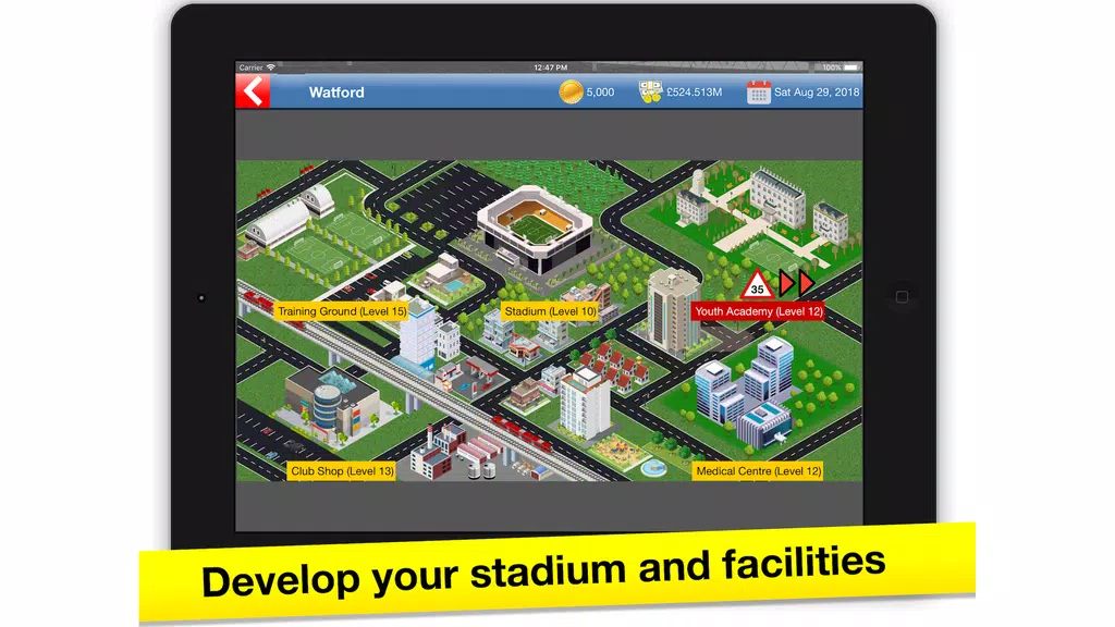 Soccer Tycoon: Football Game Captura de pantalla 1