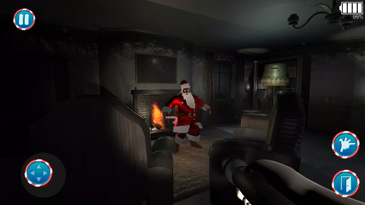 Scary Santa Horror Clown Ảnh chụp màn hình 2
