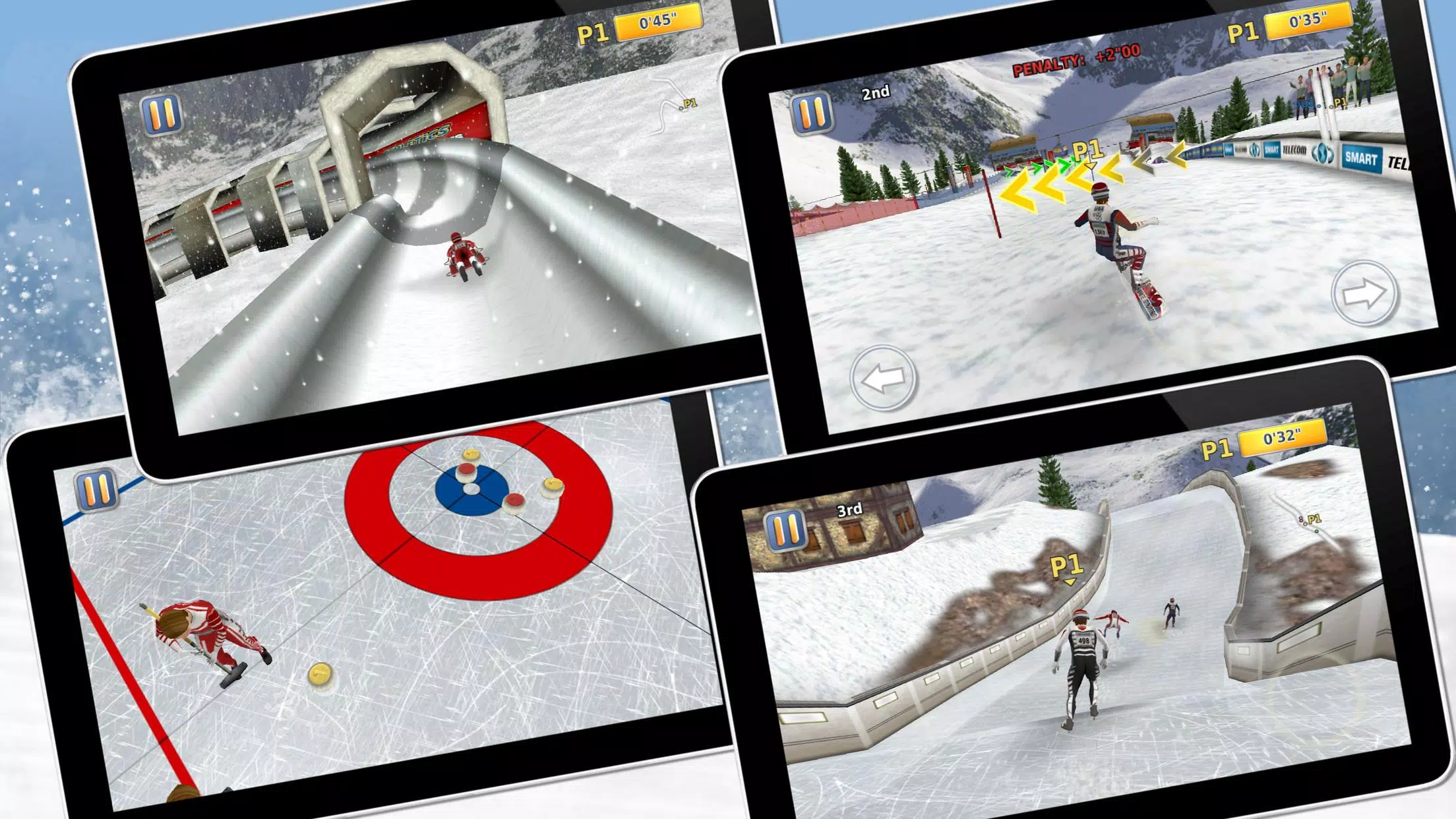 Athletics 2: Winter Sports Скриншот 0