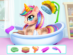 Unicorn Dress up Girls Game Zrzut ekranu 1