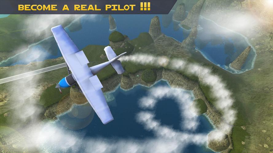 Plane Flight Simulator Games স্ক্রিনশট 0
