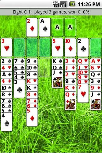 Schermata Patience Revisited Solitaire 0