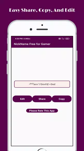 Nickname Generator: For Gamer應用截圖第2張