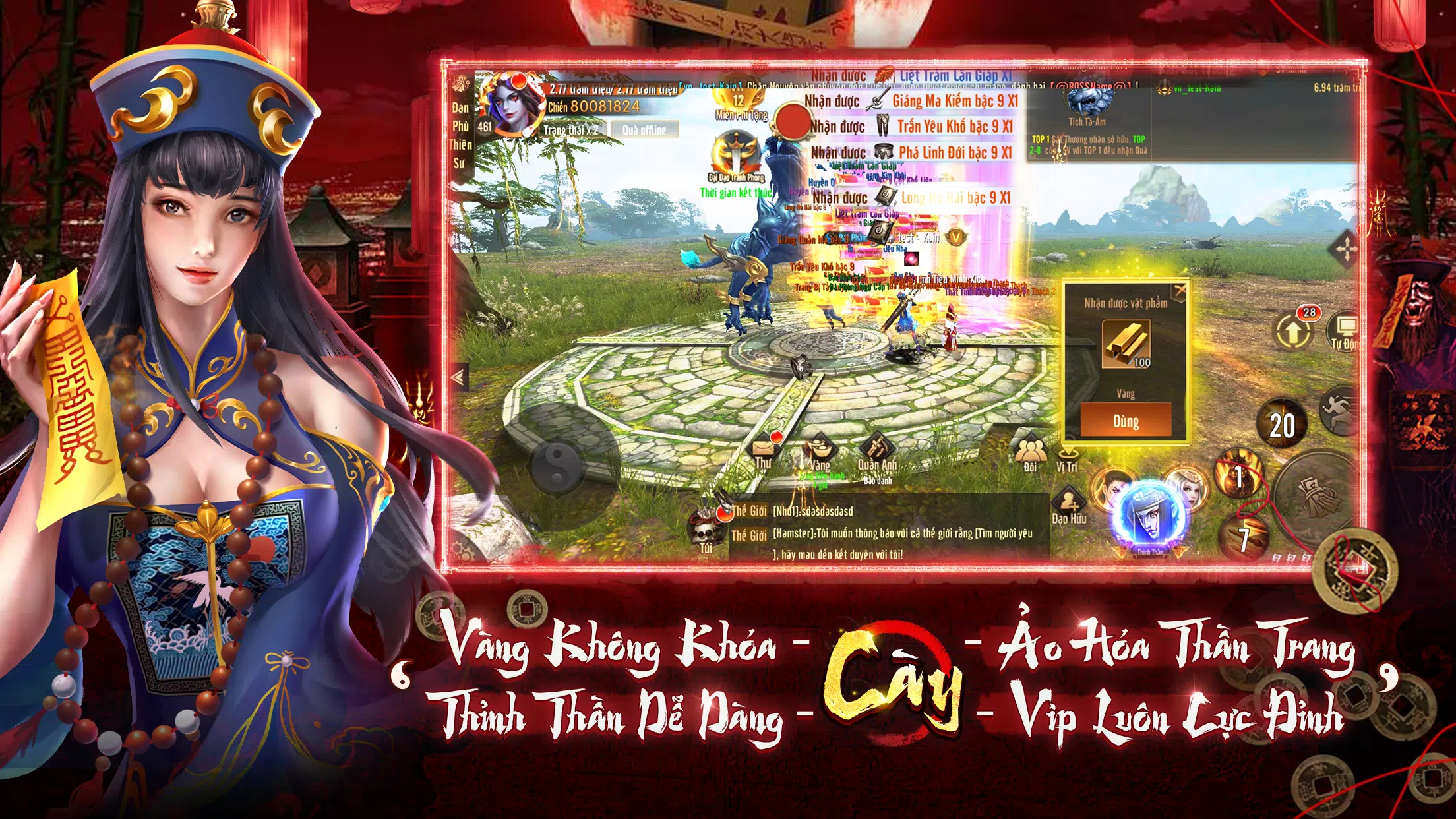 Schermata Đạo Sĩ Xuất Quan - Quật Thi 1