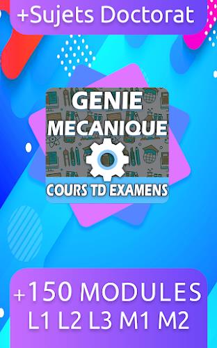 Genie Mecanique應用截圖第0張