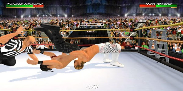 Wrestling Revolution 3D Mod Captura de tela 2