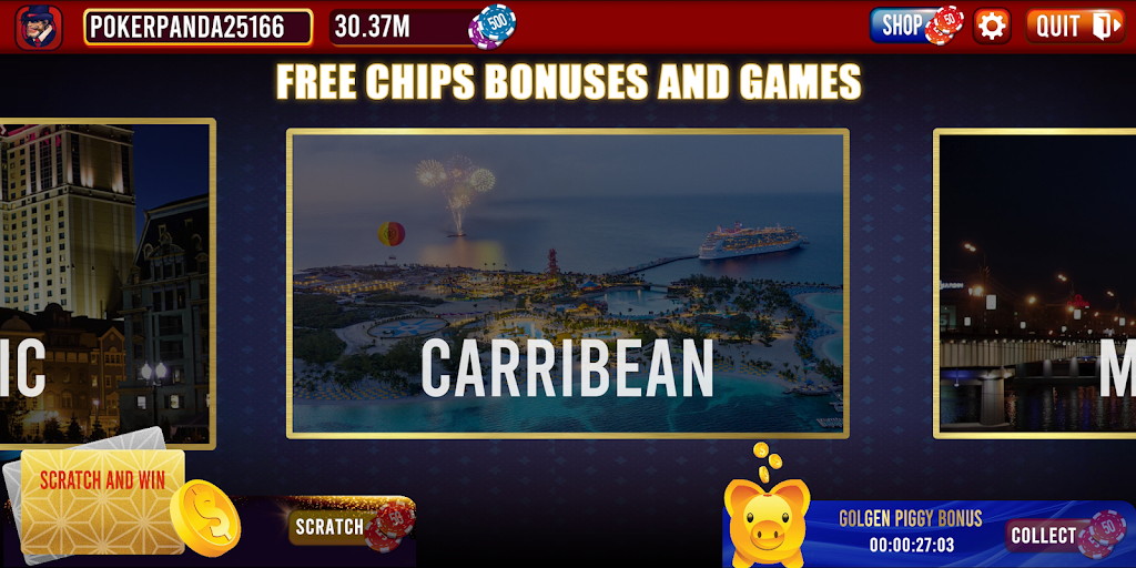 Poker Panda: World Poker Tour Capture d'écran 3