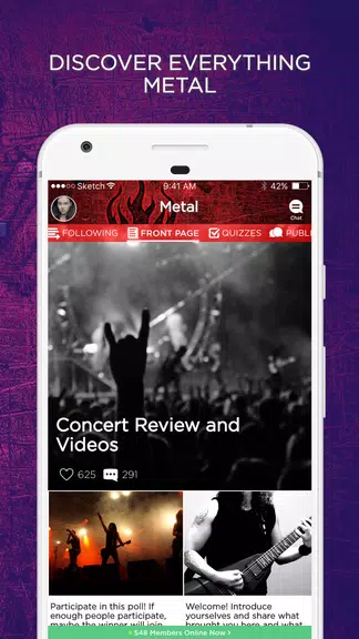 Metal Amino for Heavy Metal Music Fan應用截圖第0張