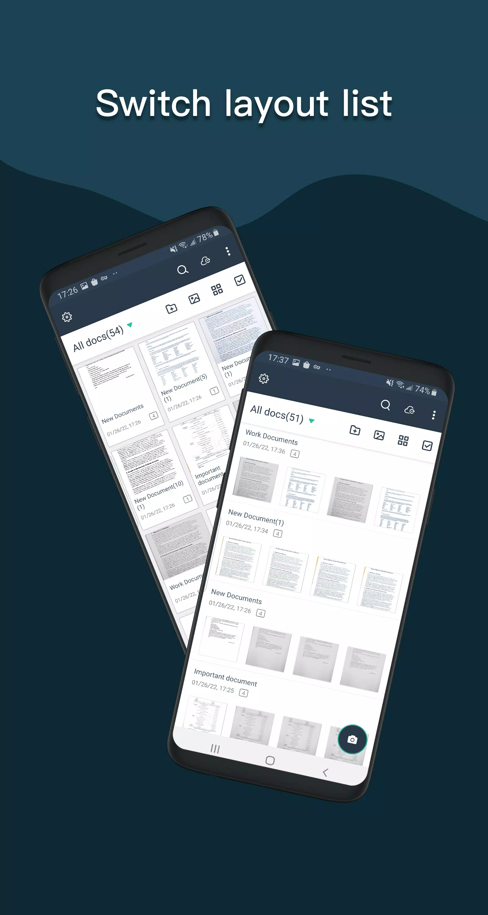 Simple Scan - PDF Scanner App 스크린샷 0