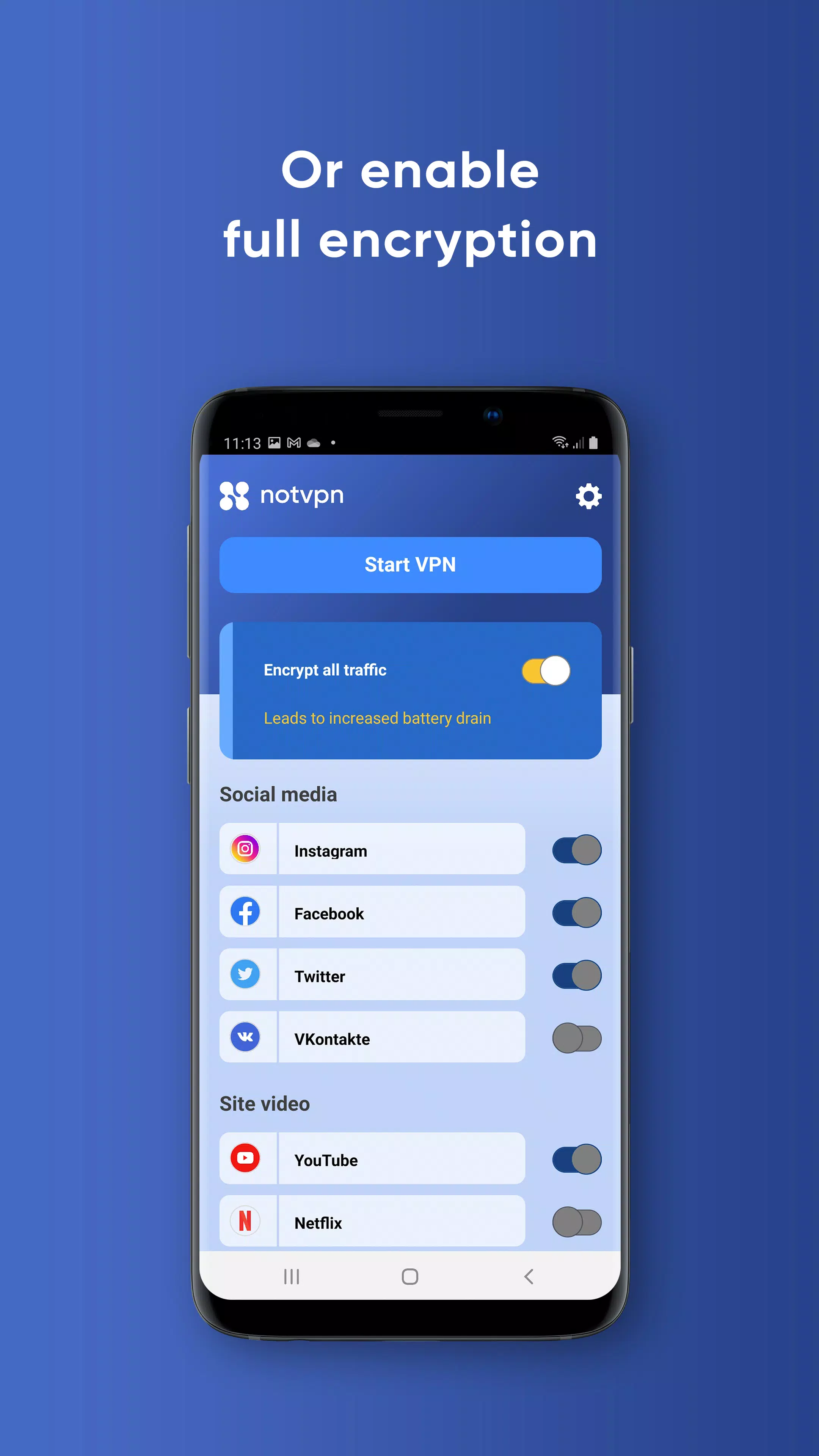 NotVPN應用截圖第1張