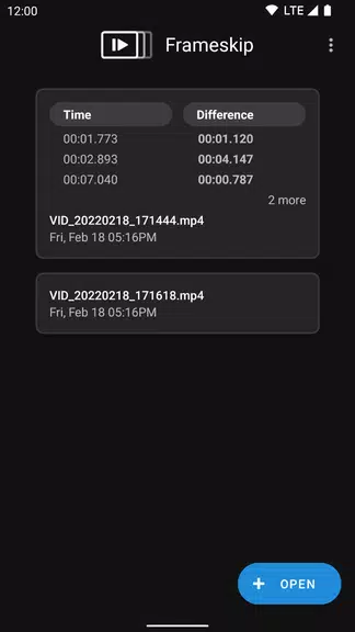 Frameskip - Video Timing Tool應用截圖第2張
