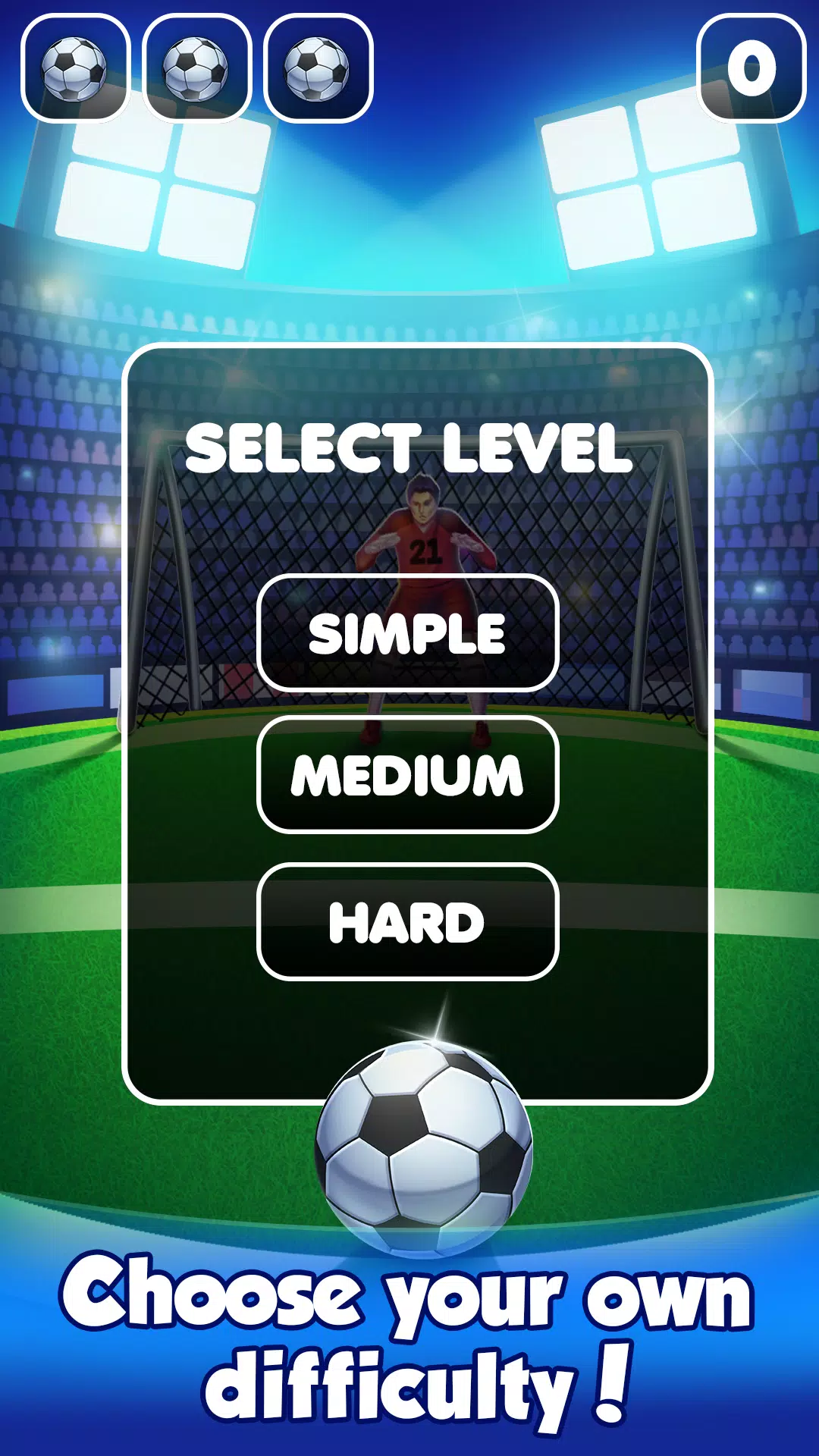 Flick Football : Soccer Game Capture d'écran 3
