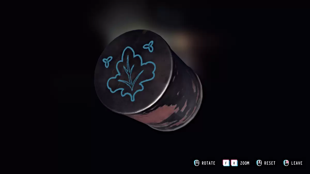 Символ листа в потерянных записях цветение и ярость