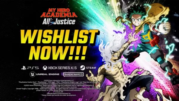 My Hero Academia All's Justice Announced at Bandai Namco Summer Showcase 2025