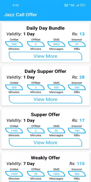 All Network Data Offers 2022 स्क्रीनशॉट 2