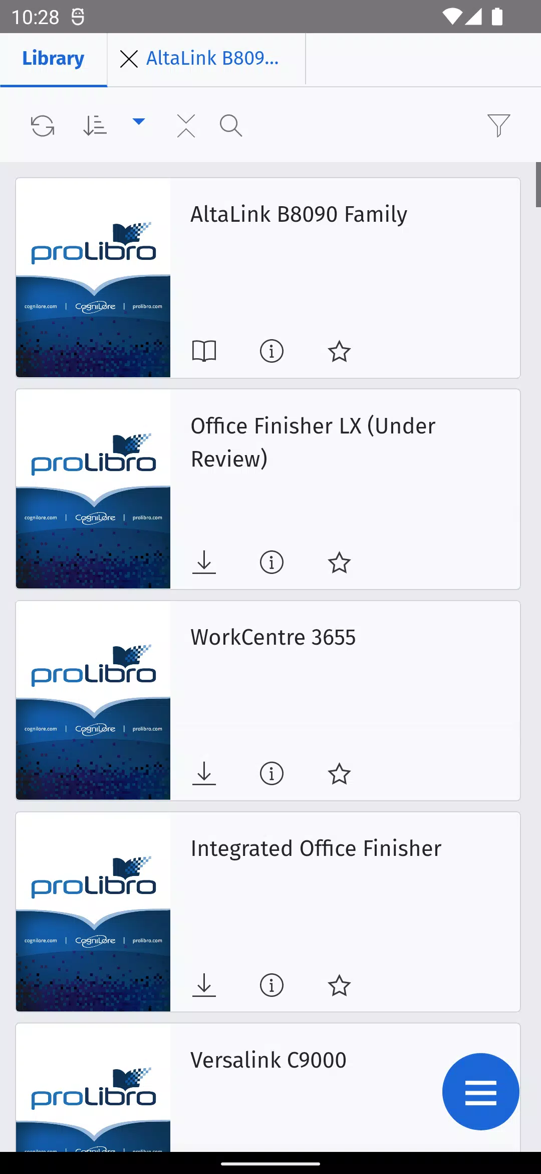 proLibro for Xerox應用截圖第0張