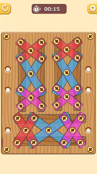 Nutty Puzzles: Screw and Solve Ekran Görüntüsü 2