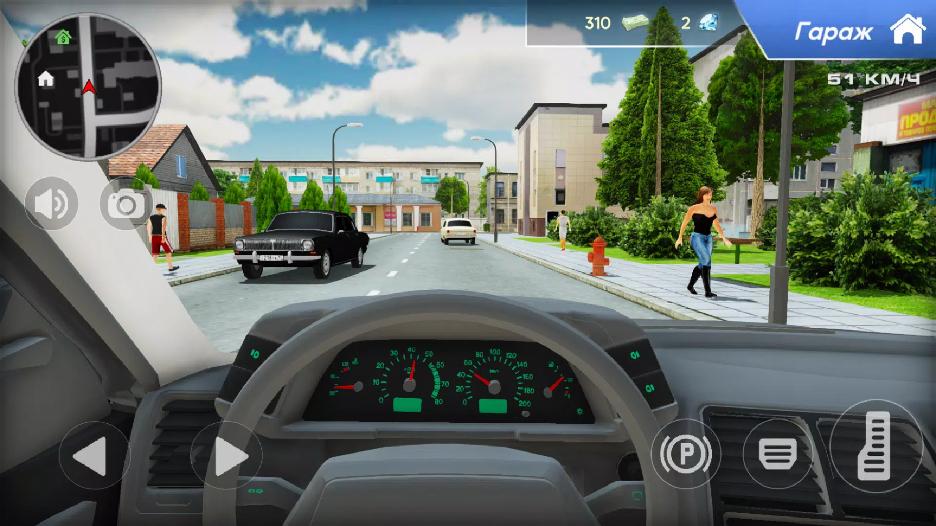 Lada 2112 Village City Driving ภาพหน้าจอ 3