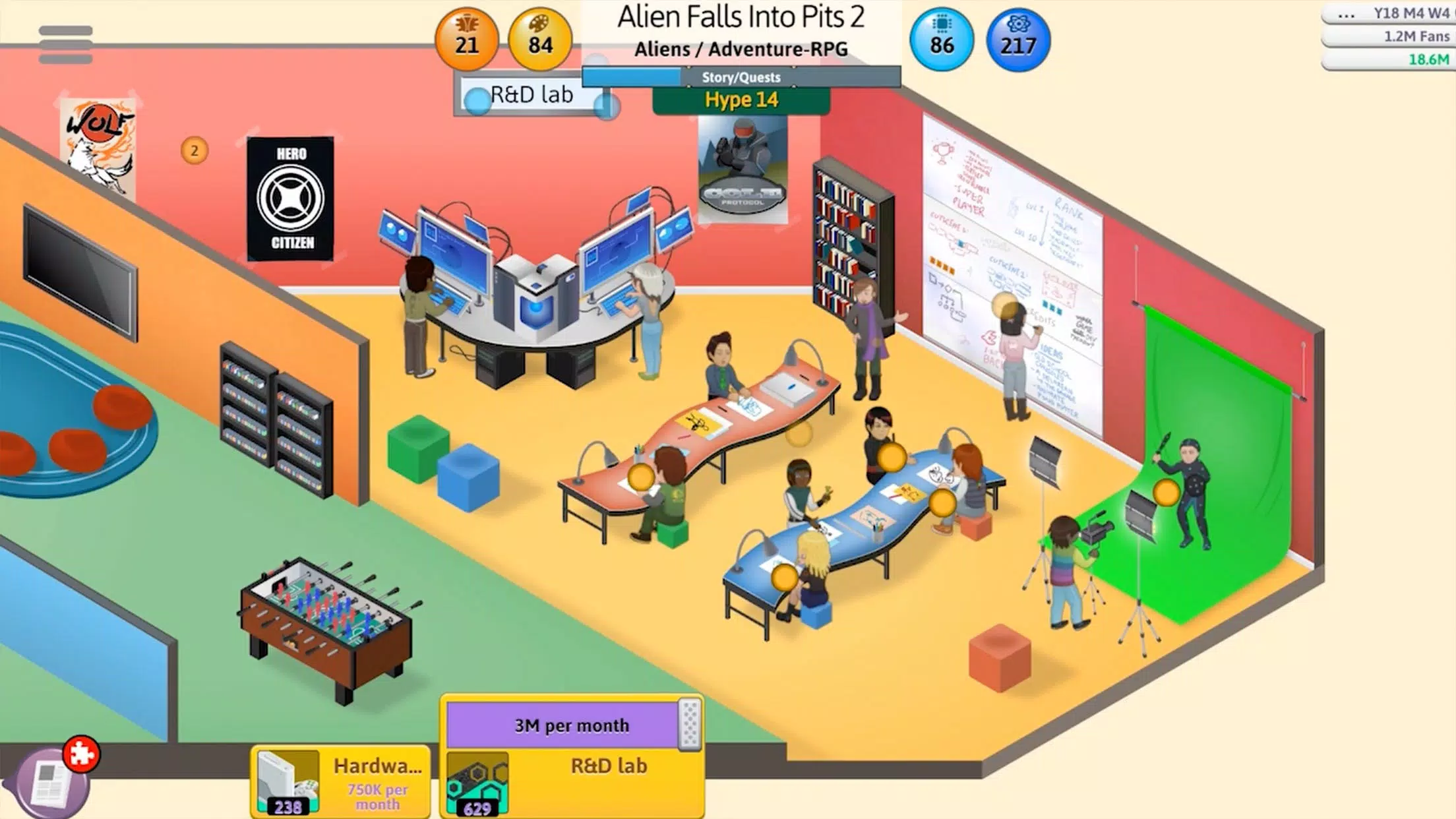 Game Dev Tycoon NETFLIX スクリーンショット 2
