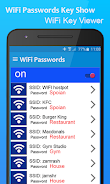 Wifi Password Key Show Connect Tangkapan skrin 0