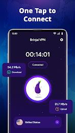 Brinjal VPN - Proxy & Secure স্ক্রিনশট 2