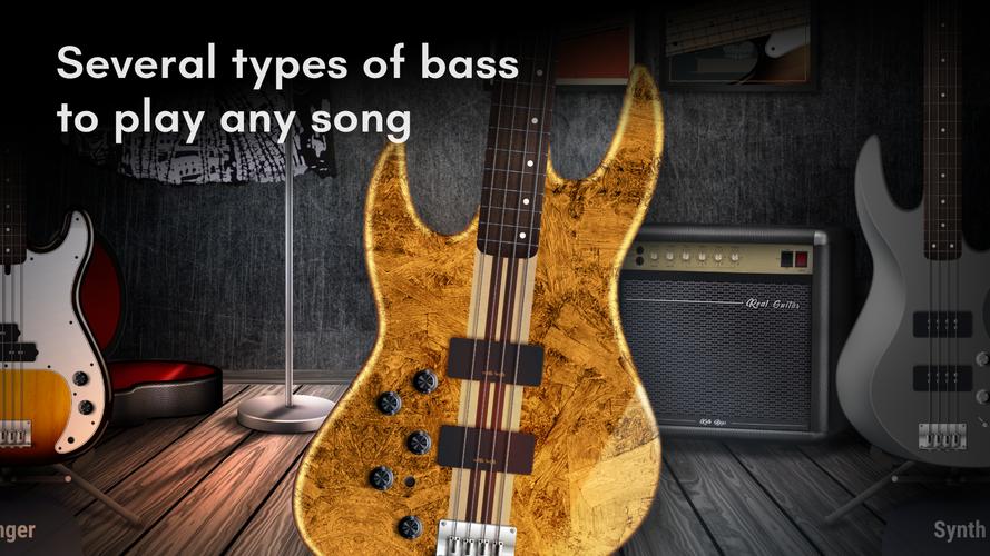Real Bass: 电子吉他贝斯應用截圖第2張