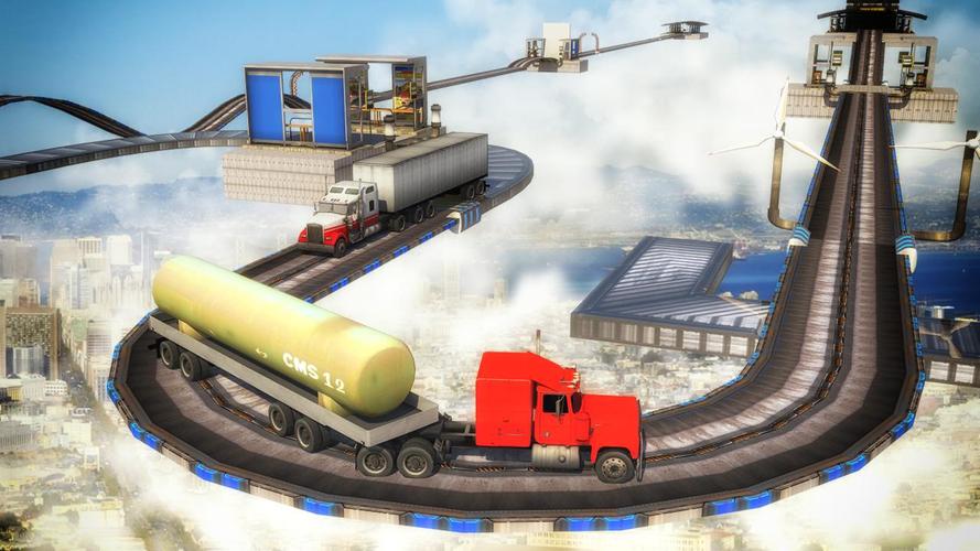 Impossible 18 Wheeler Truck Dr應用截圖第0張