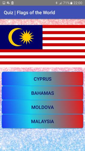 Quiz | Flags of the Countries Скриншот 3