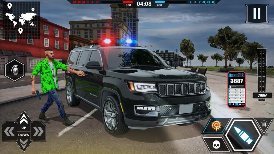 US police Cars Transport truck應用截圖第0張