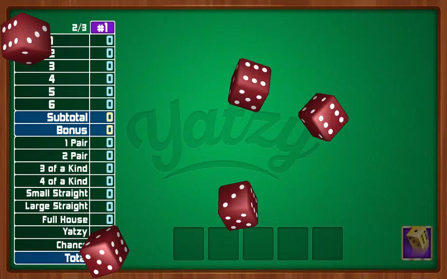 Yatzy Dice Game 스크린샷 0