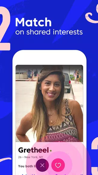 Match Dating -  Meet Singles Captura de tela 1