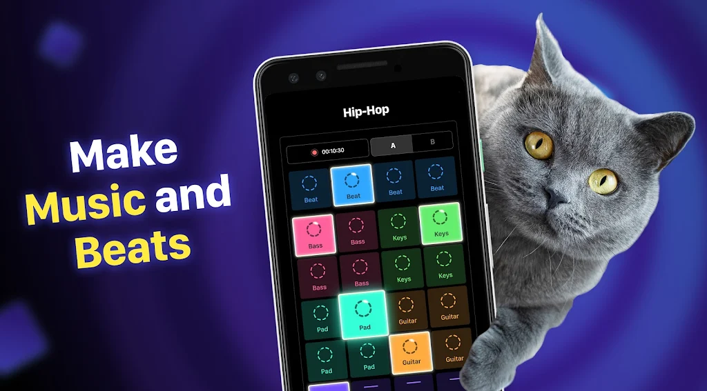 Groovy Loops: Creador de beats Captura de pantalla 0
