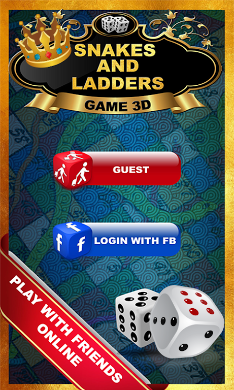 Snakes And Ladders Star:2019 New Dice Game ภาพหน้าจอ 0