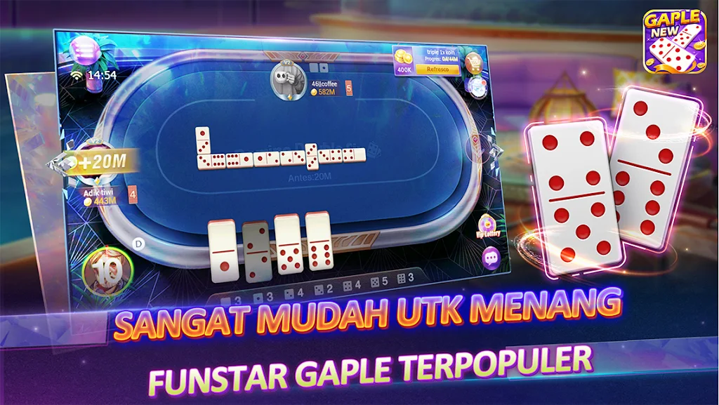 FunStar Domino Gaple スクリーンショット 1