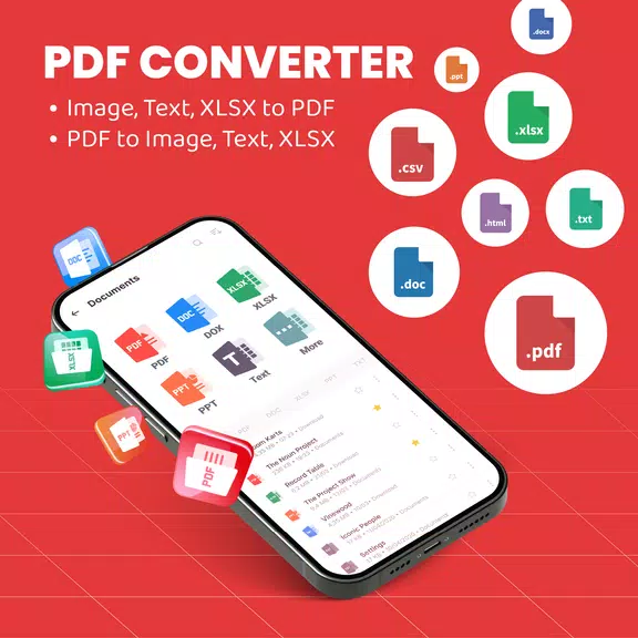 Image to PDF: PDF Converter Capture d'écran 0
