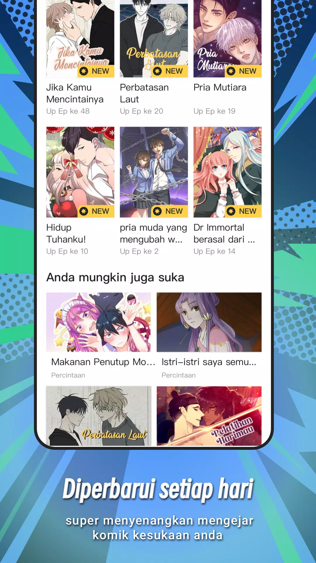 Permen Comic for Indonesia ဖန်သားပြင်ဓာတ်ပုံ 1