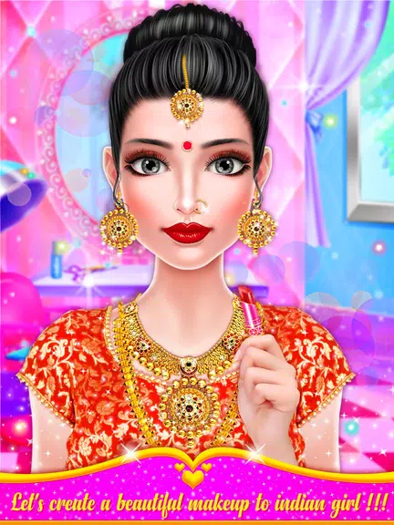 Indian Girl Salon - Indian Gir Ekran Görüntüsü 1
