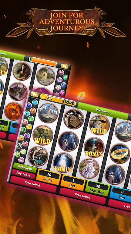 Lord of the Slots Casino Ring Capture d'écran 1