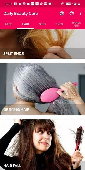 Daily Beauty Care - Skin, Hair Zrzut ekranu 1