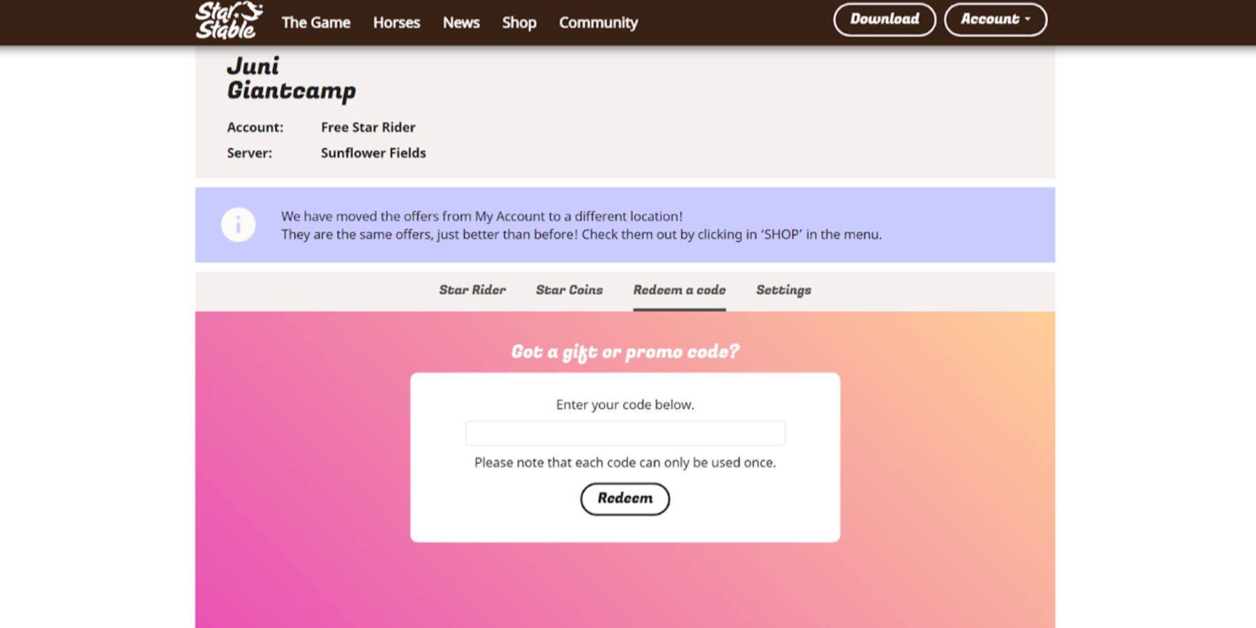 赎回星稳定代码
